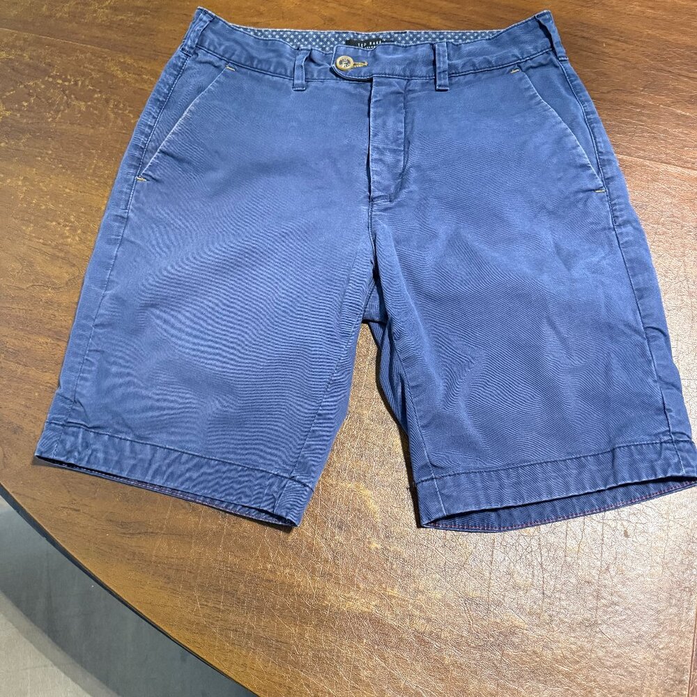 TED BAKER mens shorts blue